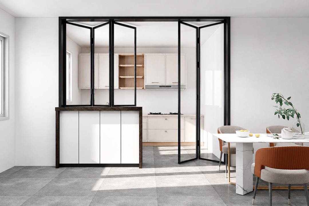 Slim Frame Folding Door